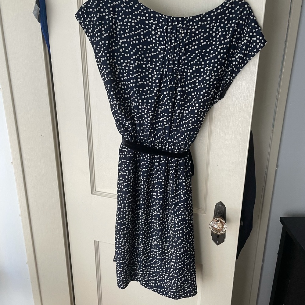 Vintage-style polka dot dress